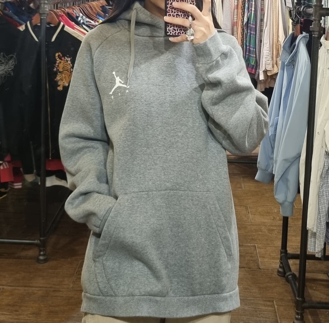 [Hi] nike 나이키 조던 후드티 그레이 상품이미지2