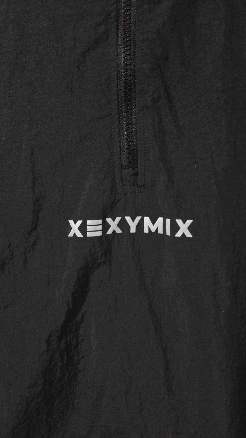 (착샷) 젝시믹스 우븐 아노락 바람막이 블랙  상품이미지3