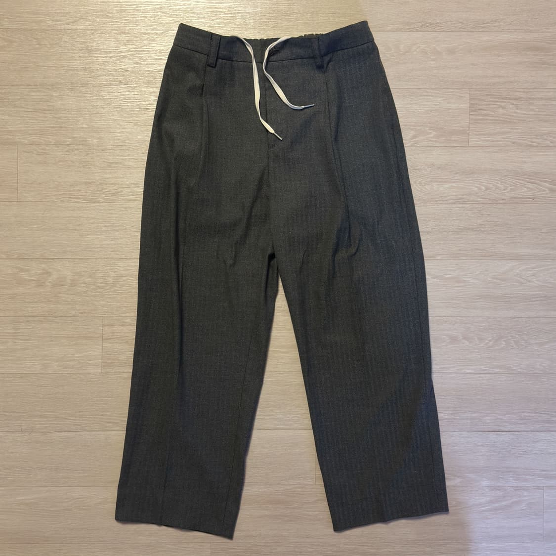 므스크(msk) 텍스트 사일런스 슬랙스 상품이미지1