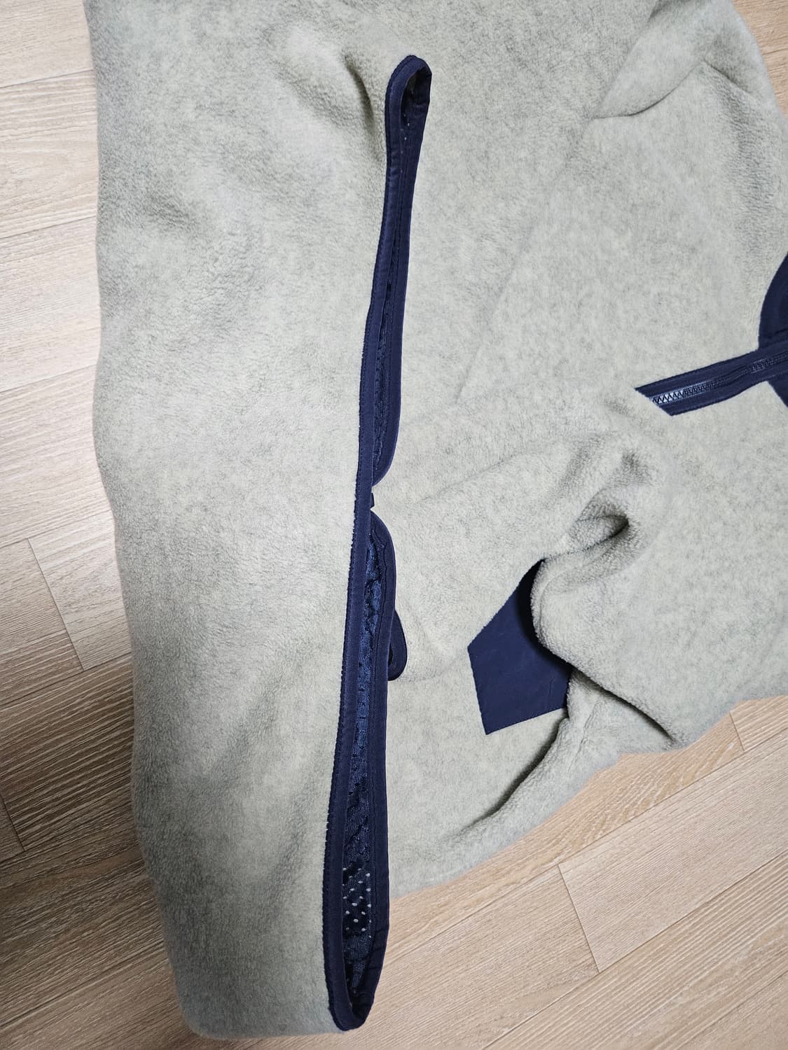 1회 파타고니아 신칠라 집업 자켓 플리스 후리스 오트밀 헤더 상품이미지3