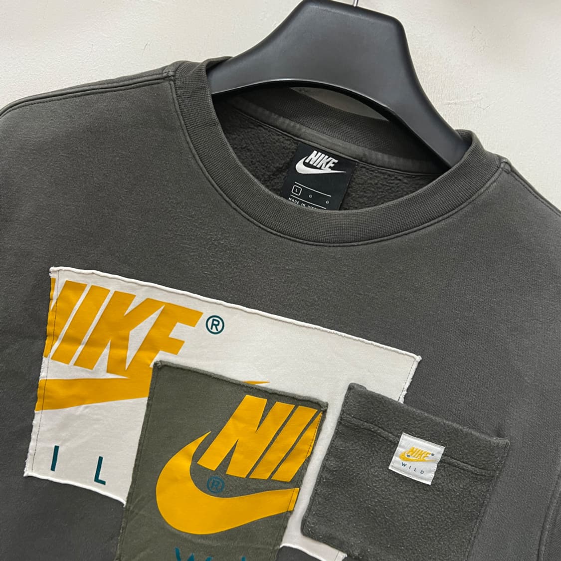 나이키 포켓 패치 맨투맨 L 상품이미지3