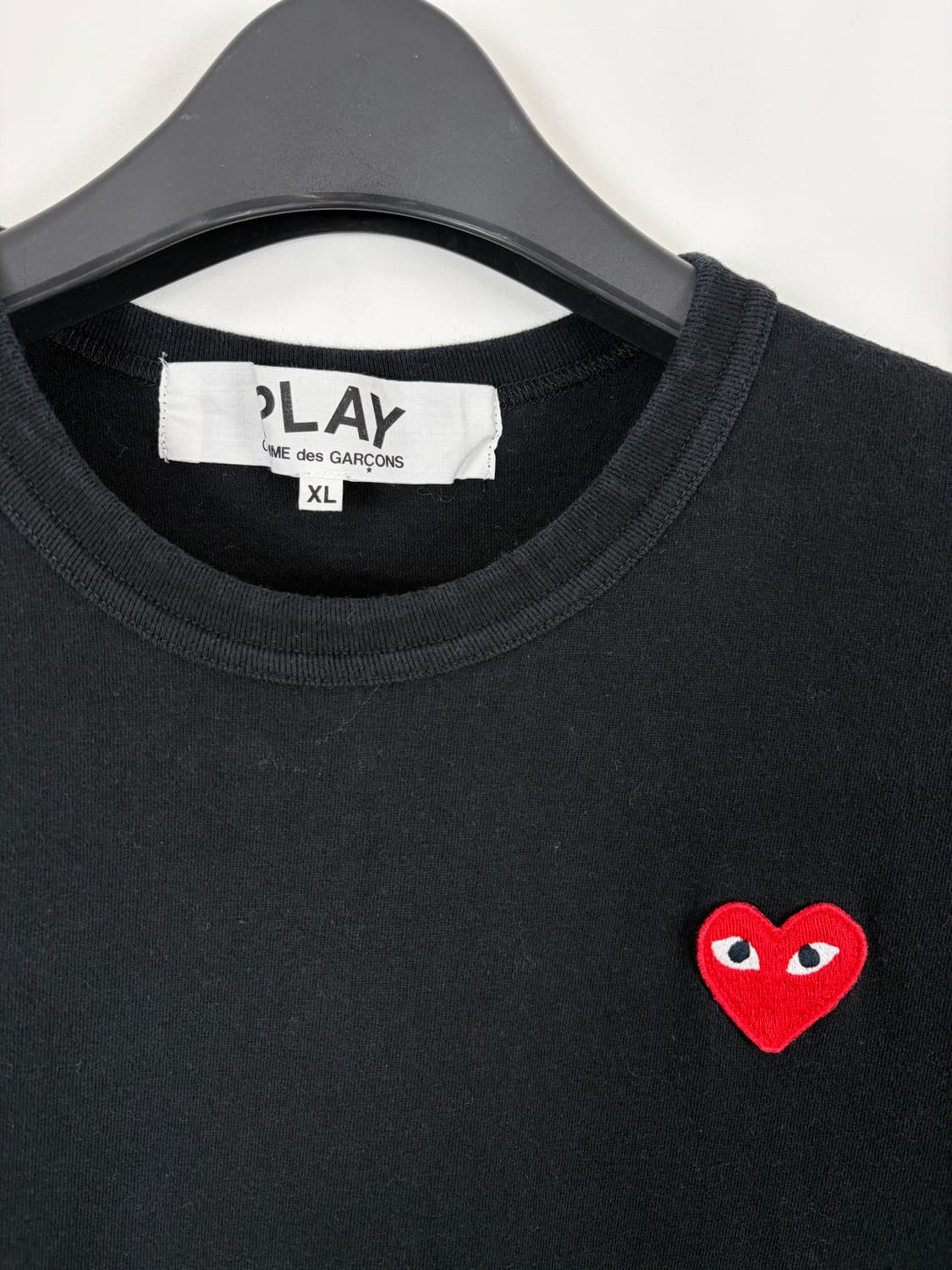 a38) 꼼데가르송 플레이 레드 하트 티셔츠 상품이미지2