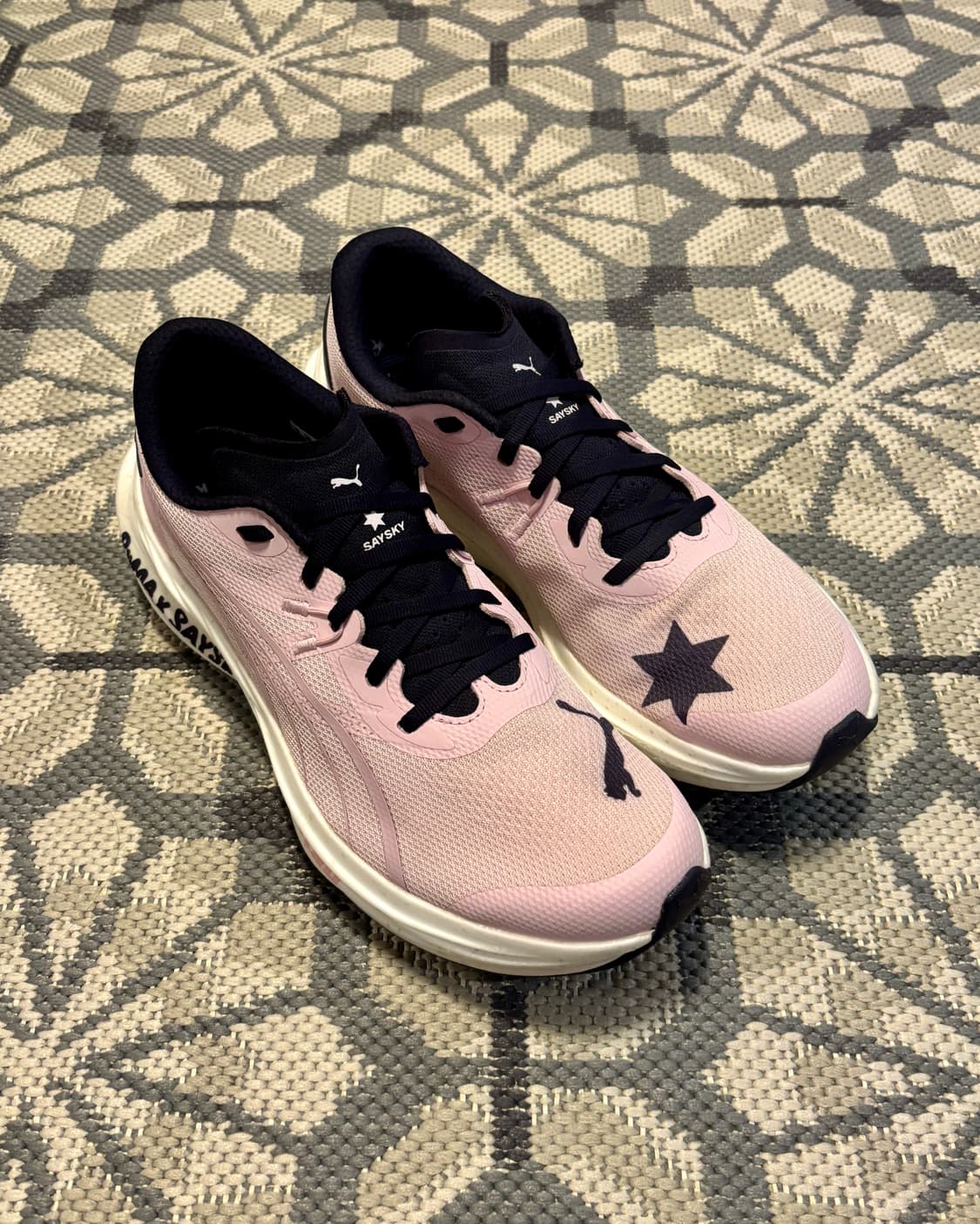 (270) 푸마x세이스카이 디비에이트 나이트로3 로즈 모브 뉴 네이비 상품이미지1