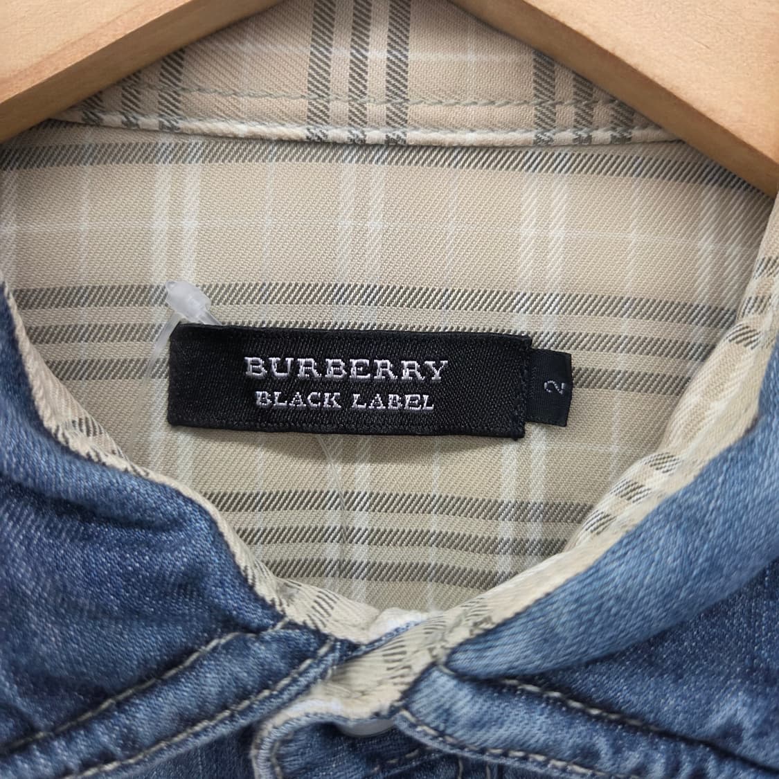 버버리 데님 셔츠 여m 상품이미지3