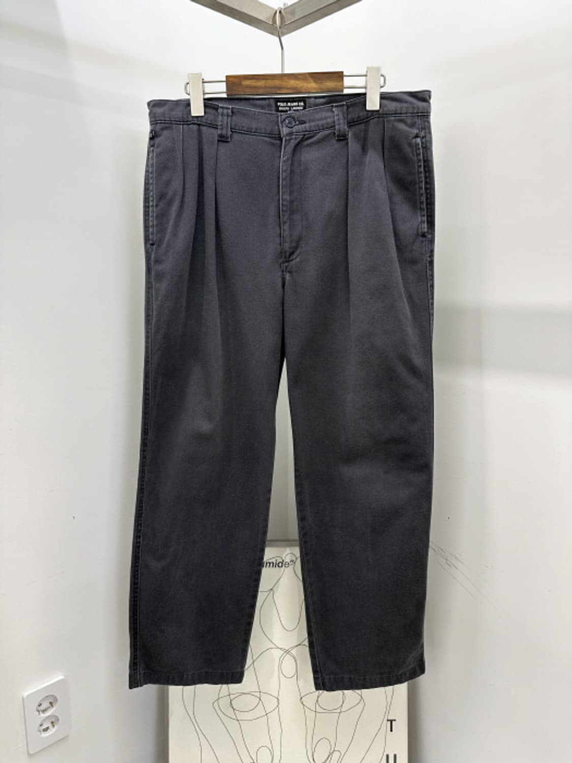 POLO JEANS RALPH LAUREN 투턱 치노 팬츠 (34) 상품이미지1