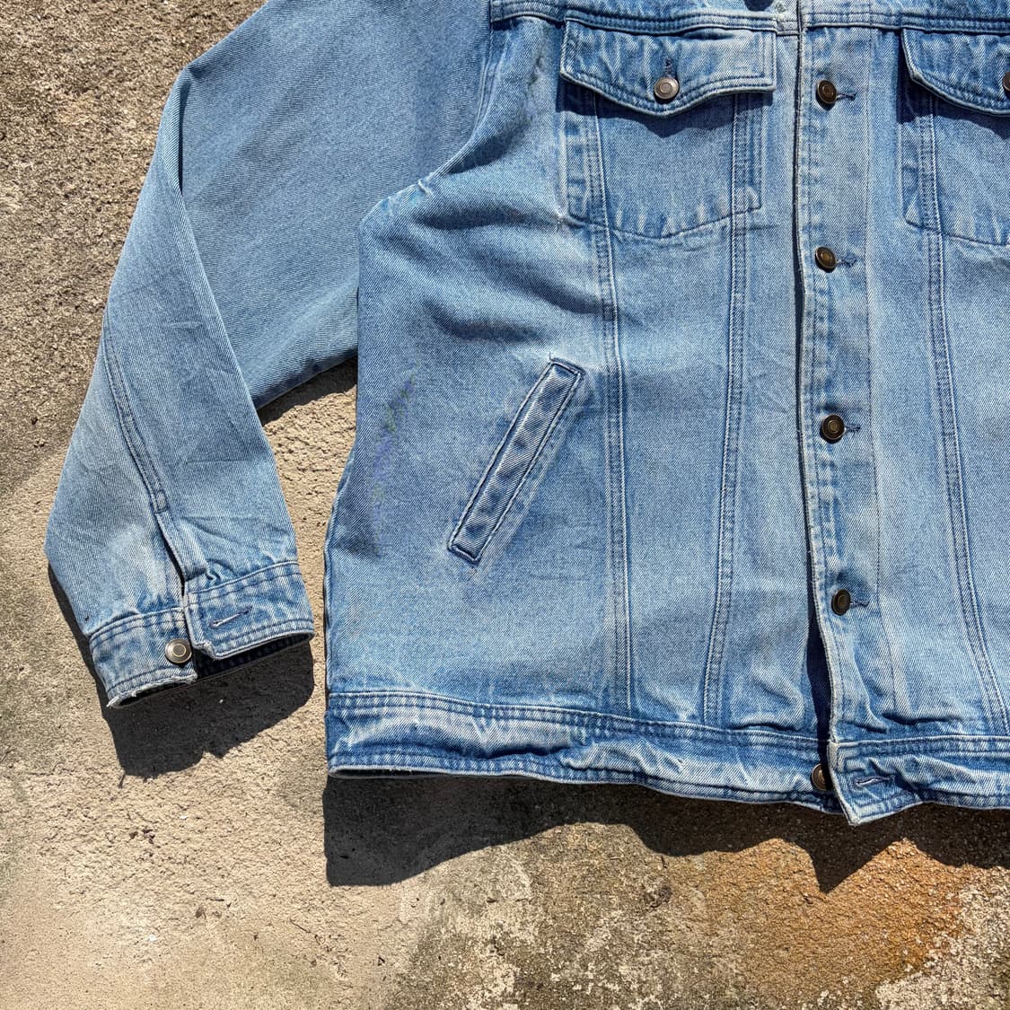 랭글러 빈티지 데님자켓 XL 상품이미지3