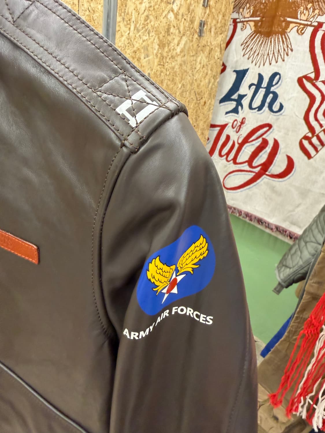 리얼시몬스 홀스하이드 A2 플아이트 자켓 상품이미지4