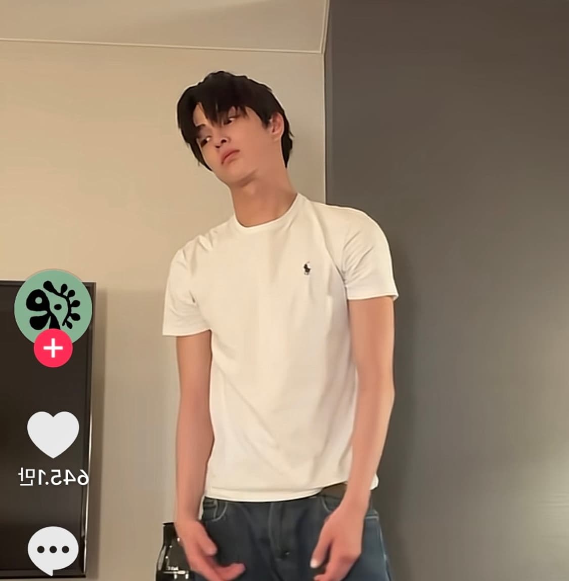 *코르티스 건호* 폴로 랄프로렌 포니 티셔츠 화이트 상품이미지1