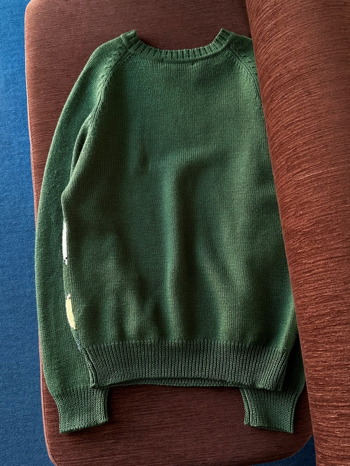 Dry wool argyle pattern knit P/O 상품이미지4