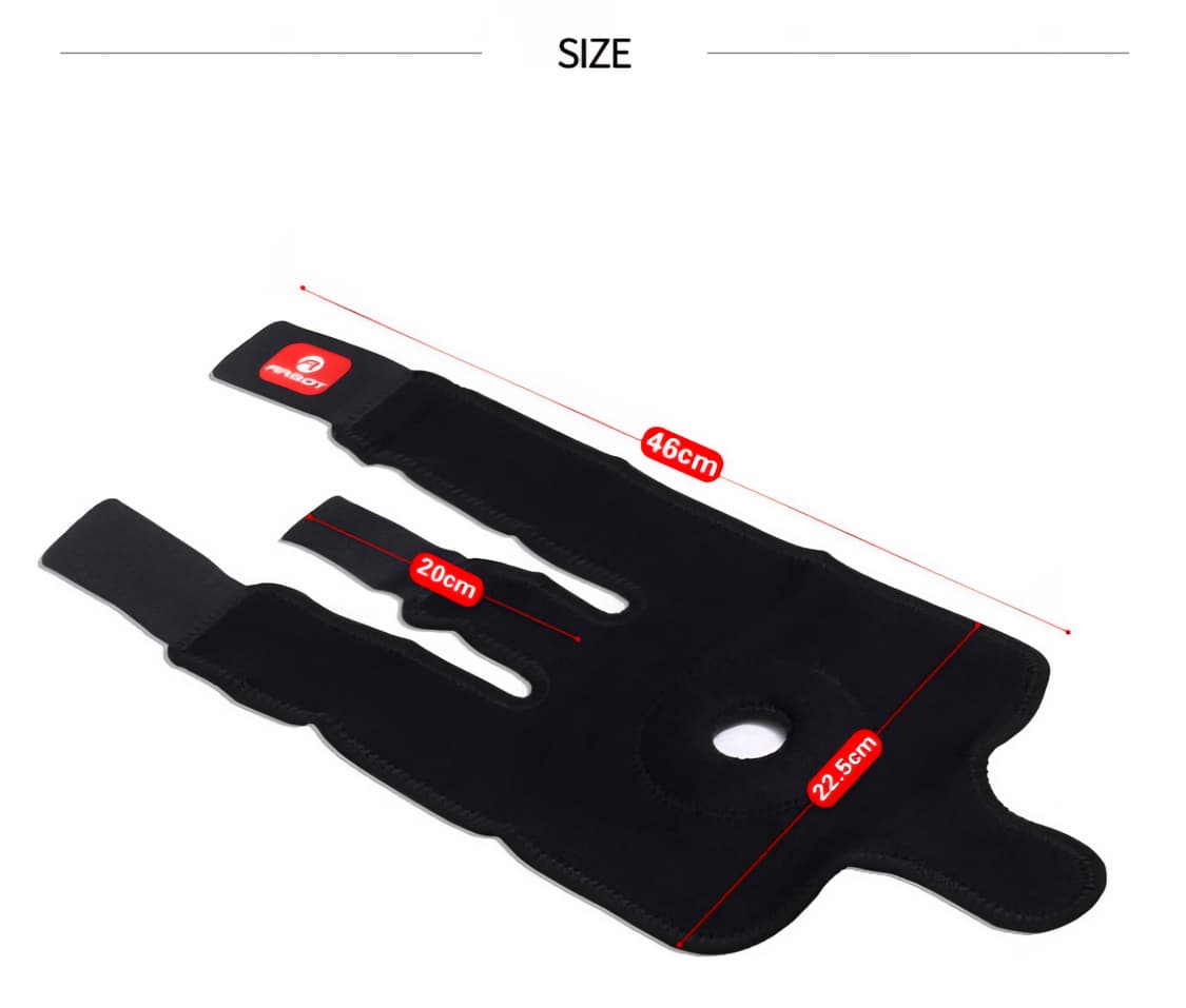 3중 벨크로 무릎보호대 (왼쪽,오른쪽 2개 1세트) 미착용 새상품 상품이미지9