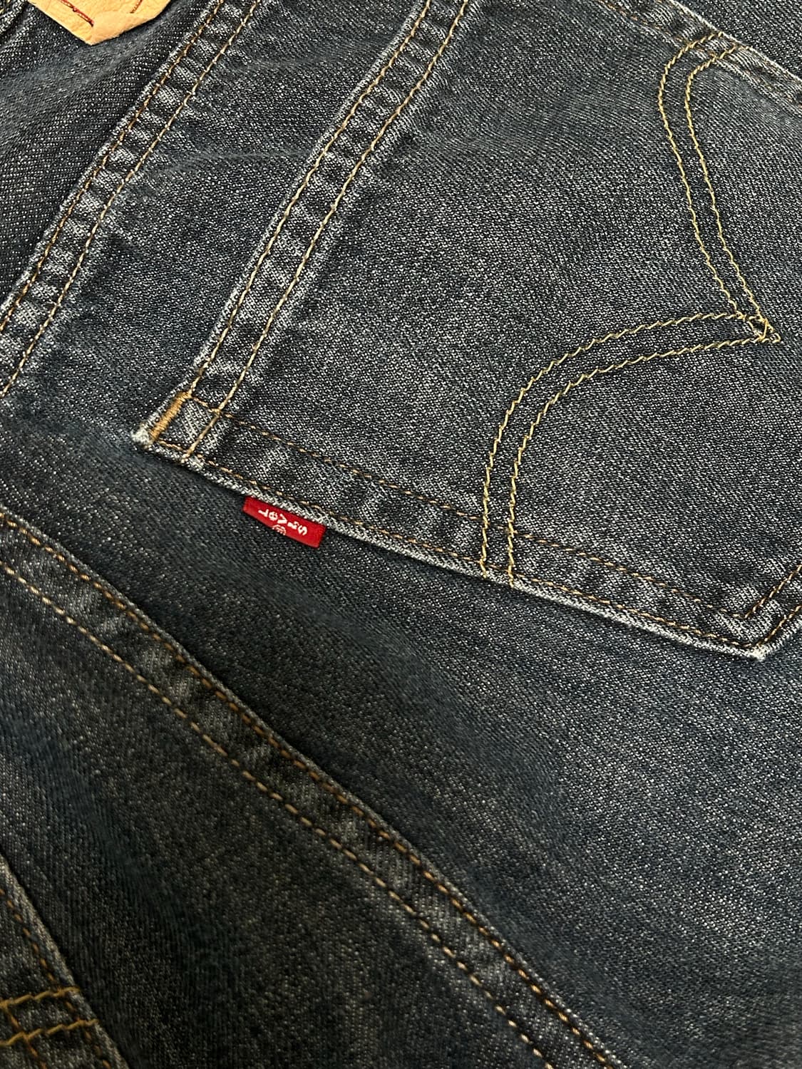 리바이스 527 차콜 부츠컷 데님팬츠 상품이미지4