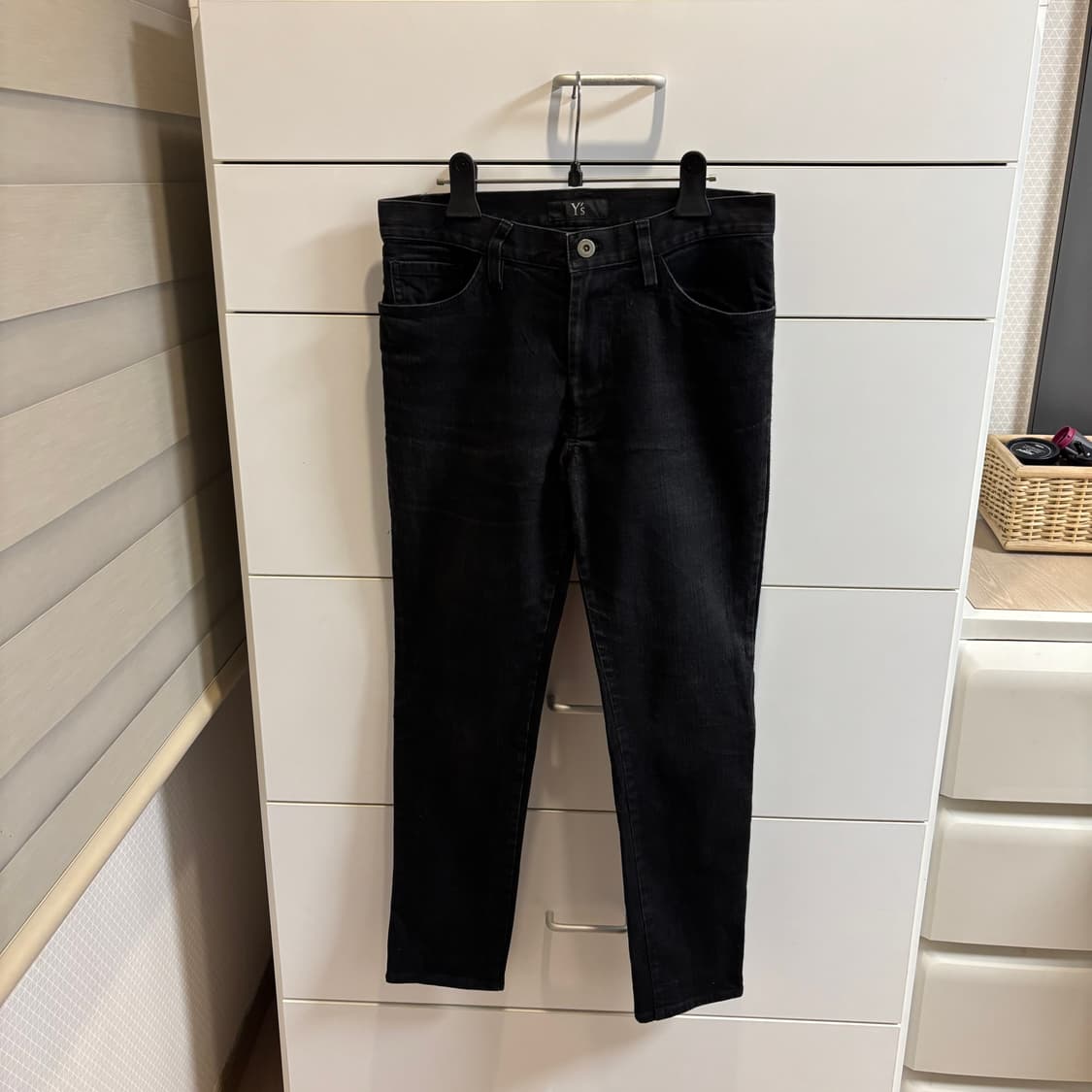 Y's 요지야마모토 블랙 진 상품이미지1