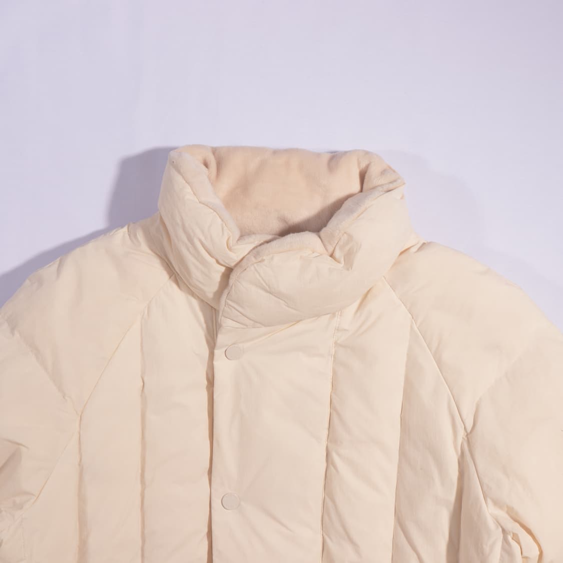 밀레 우먼 아이보리 패딩 B43 상품이미지2