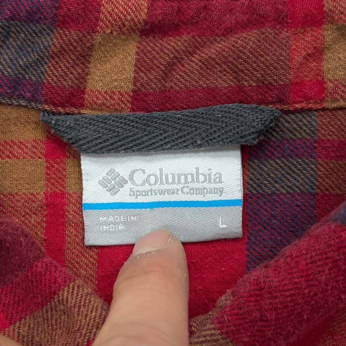 컬럼비아 체크 셔츠 v2690 상품이미지6