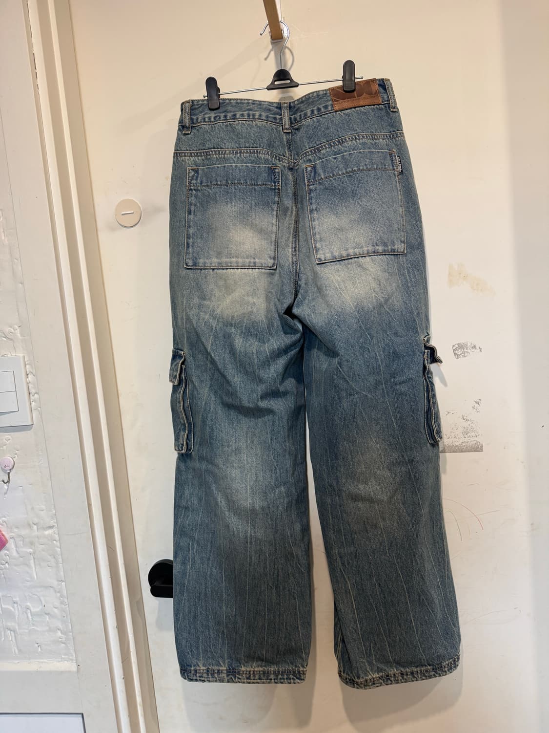 스컬프터 데님 카고 조거 팬츠 상품이미지9