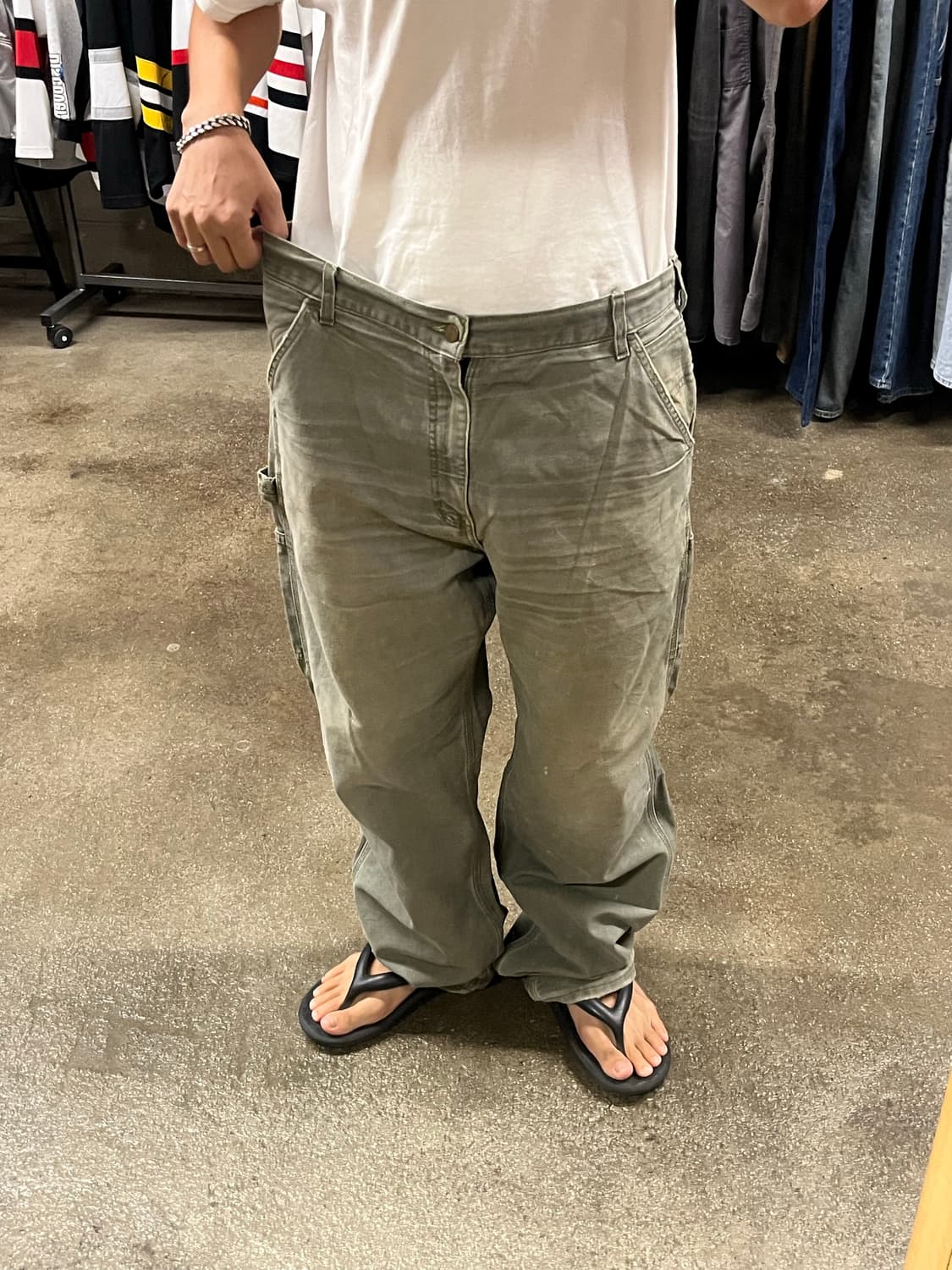 Carhartt B11 싱글니 카펜터 팬츠 (37“) 상품이미지3