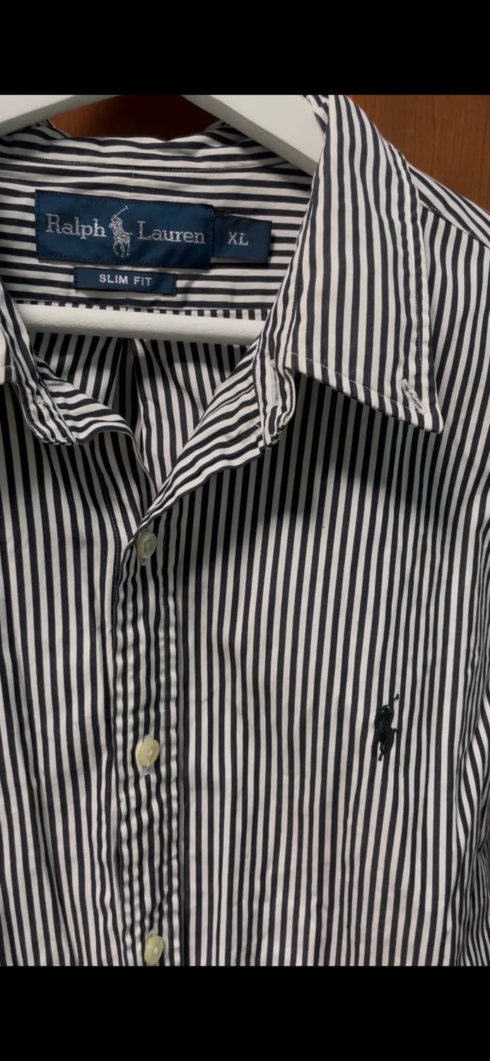 폴로 랄프로렌 스트라이프 슬림핏 셔츠 상품이미지4