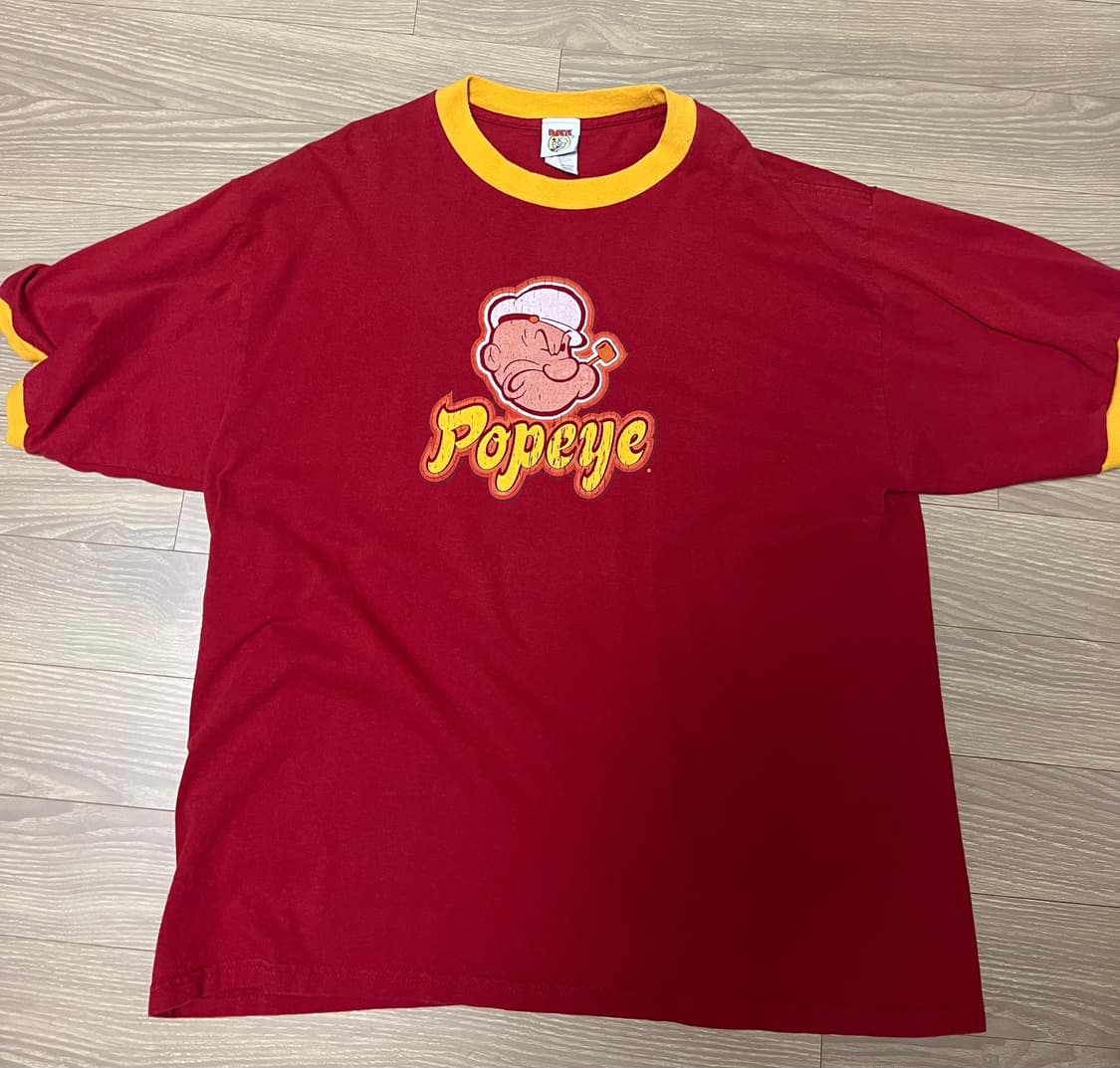 뽀빠이 빈티지 티셔츠 상품이미지1