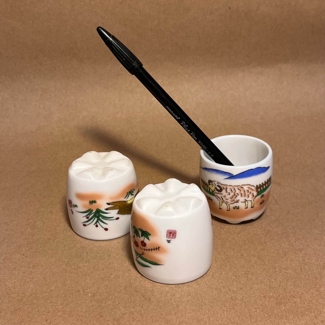 빈티지 미니 도자기 잔 3종  상품이미지7