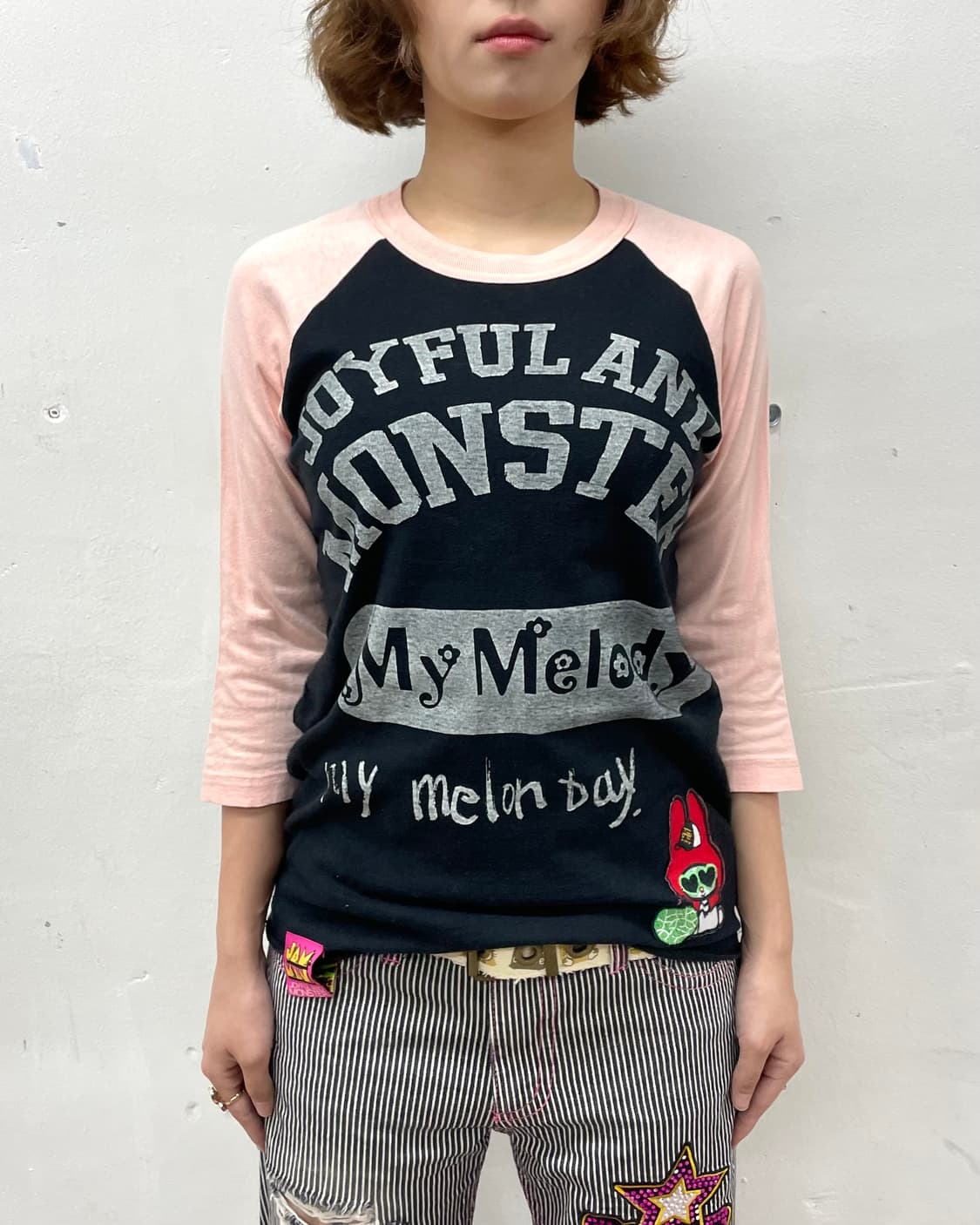  My Melody Jam Pink Long Sleeve 상품이미지2