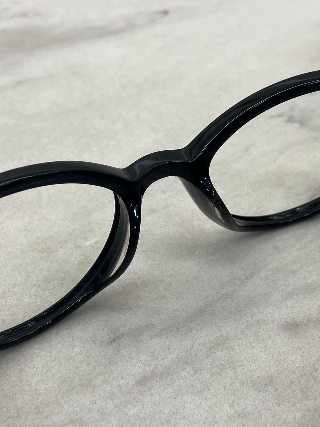 살바토르 로사 Salbator Rosa 블랙 캣아이 오벌 뿔테 안경 상품이미지4