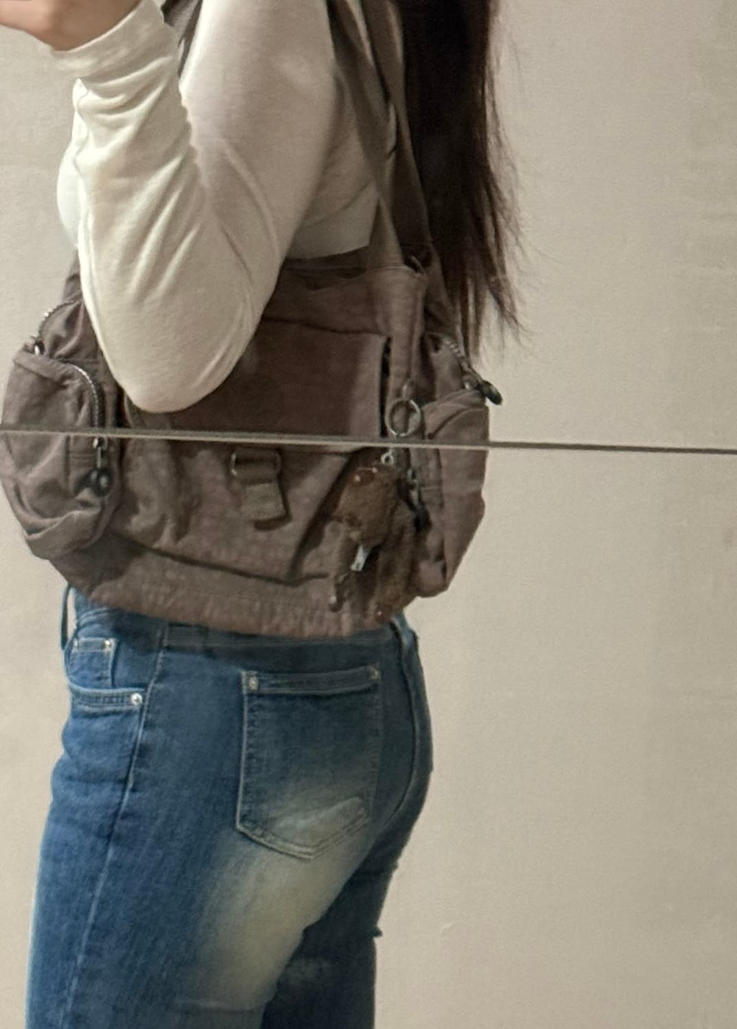 키플링 숄더백 토트백 브라운 상품이미지1