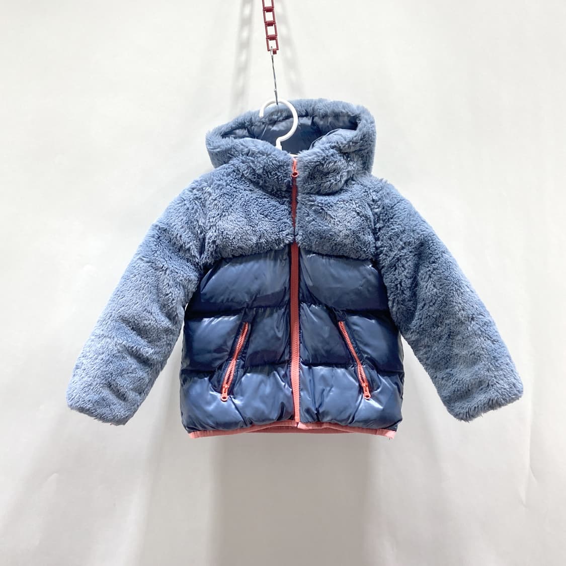 GAP 키즈 후드 털 패딩자켓 4-5세  상품이미지1