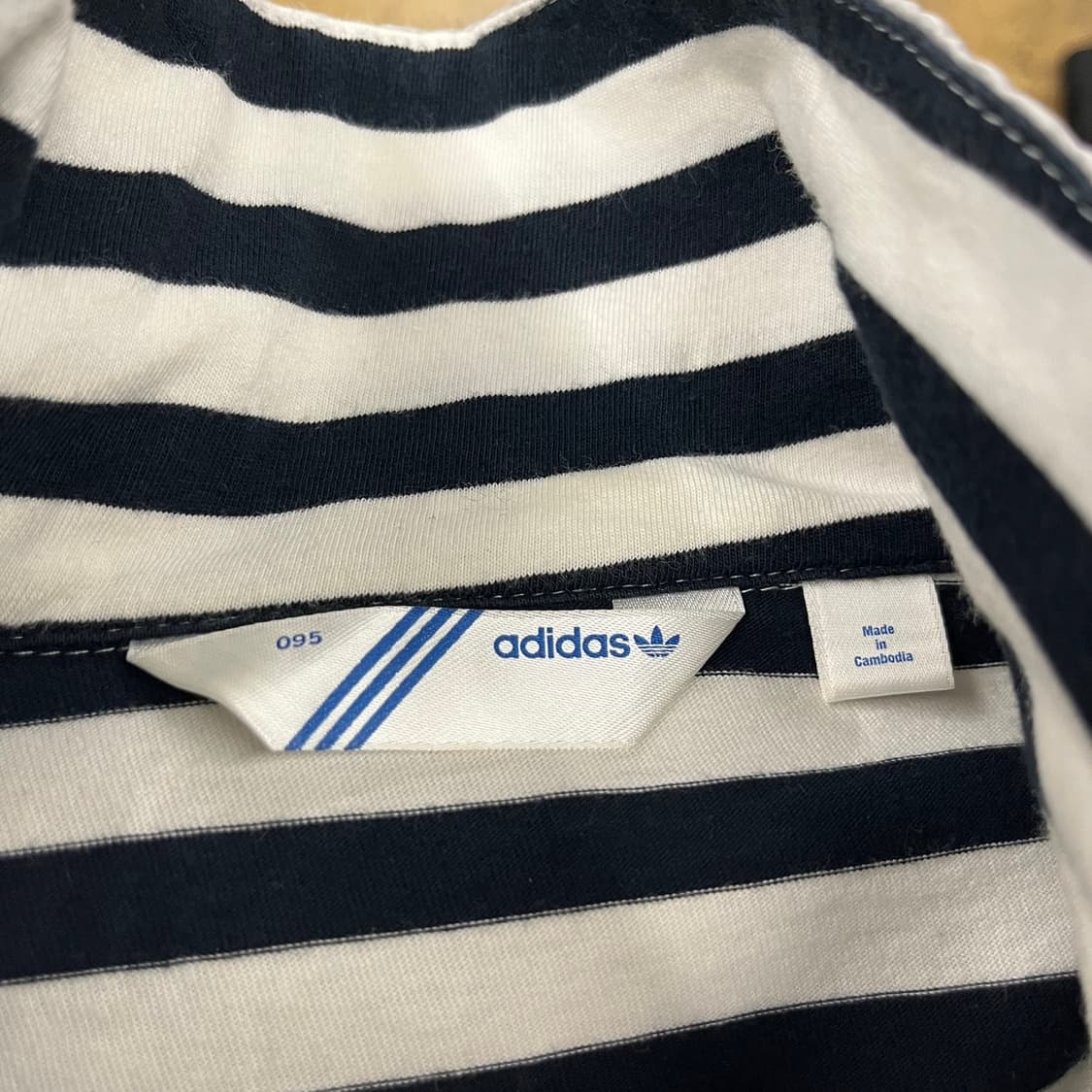 [정품/95] 아디다스 파이어버드 스트라이프 나일론 바람막이 자켓 b15 상품이미지5