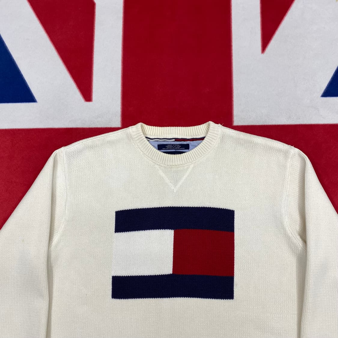 타미 빅로고 니트 M  상품이미지3