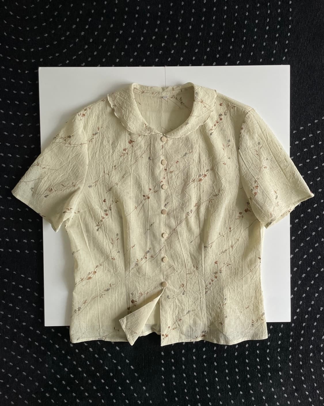 flower patterned blouse 상품이미지7