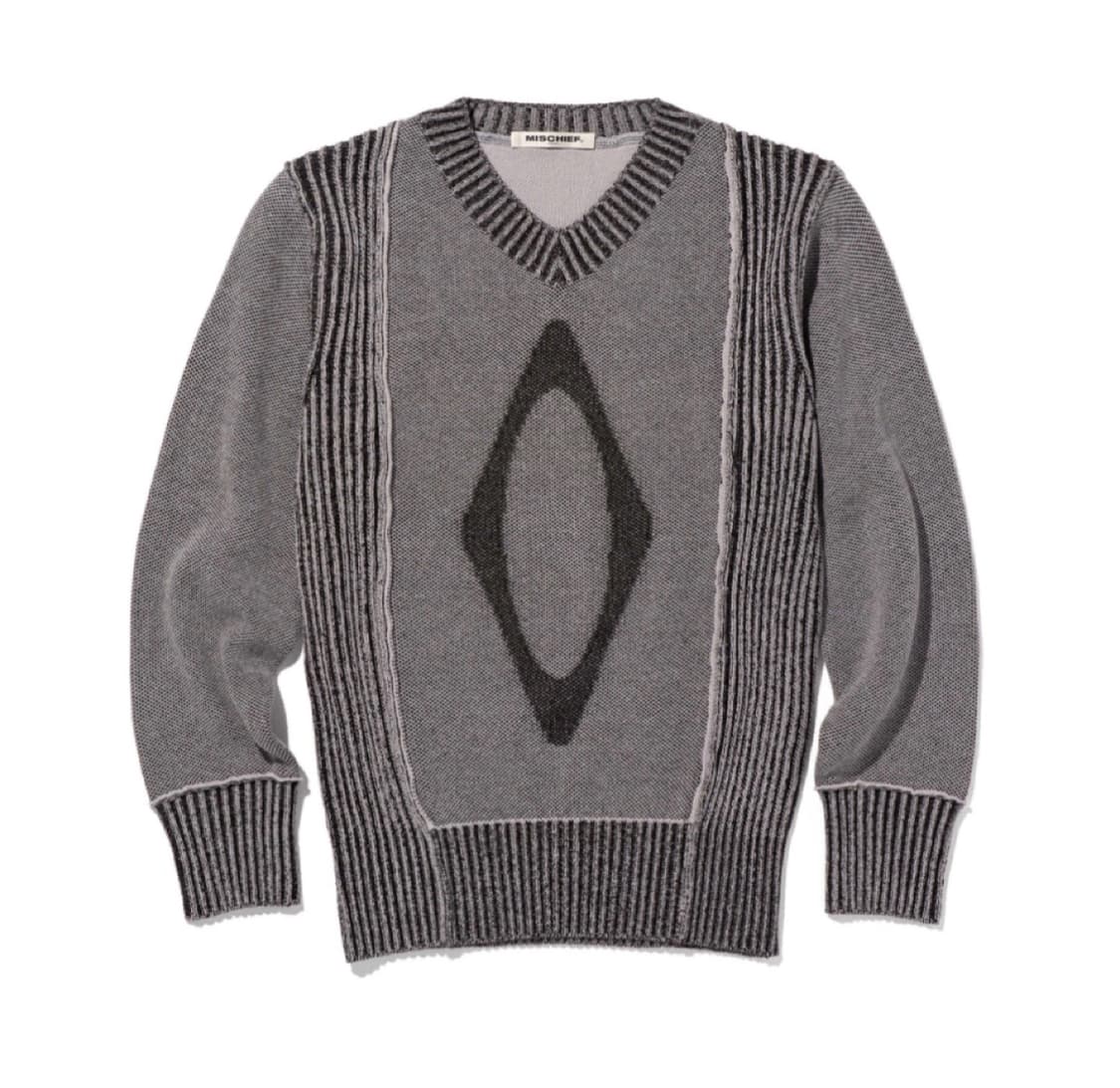 미스치프 니트 JACQUARD KNITTED SWEATER - M 상품이미지1