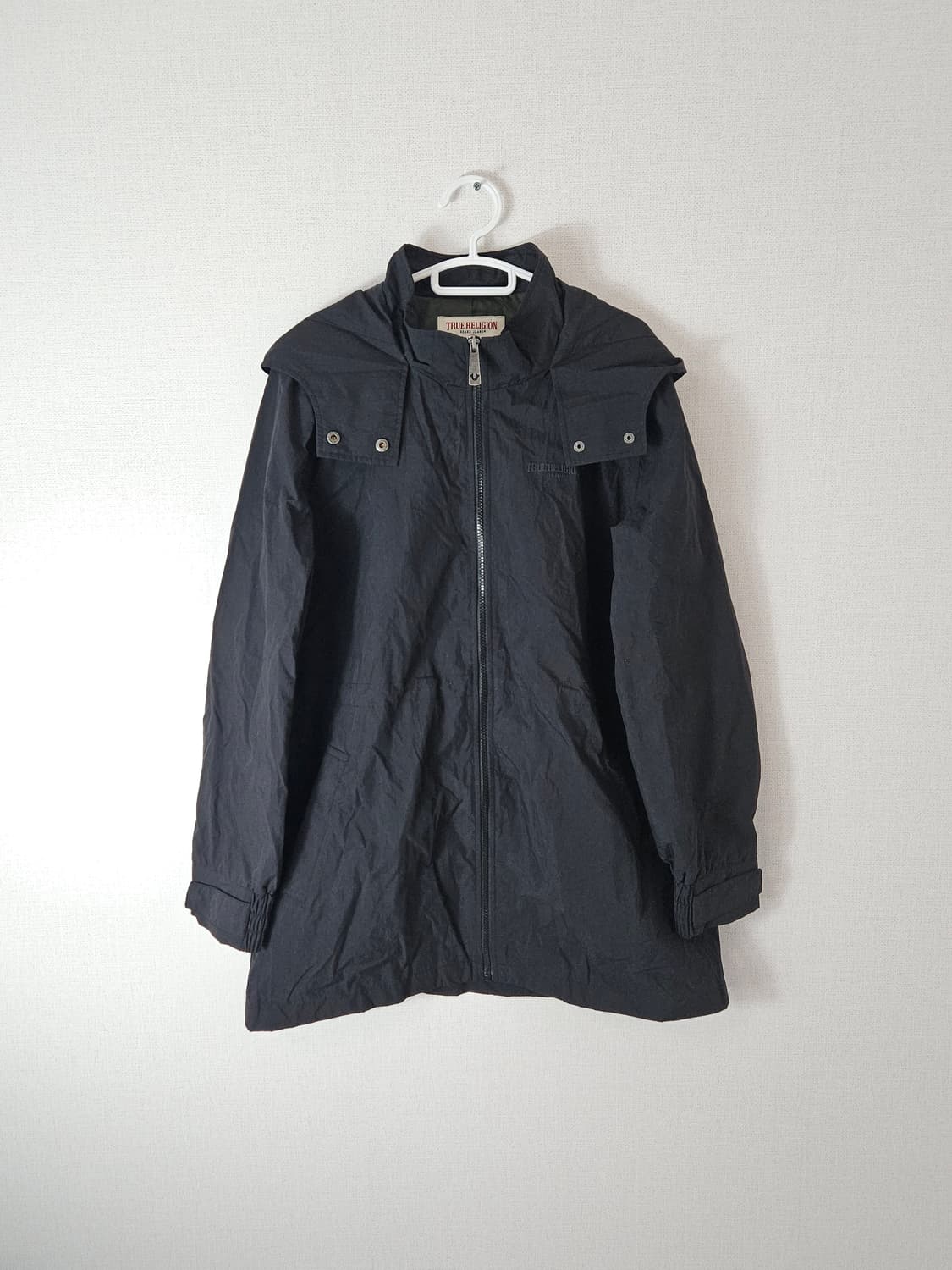 트루릴리전 바람막이 자켓 올드스쿨 빈티지 코트 스트링 M 95 오버핏 상품이미지2
