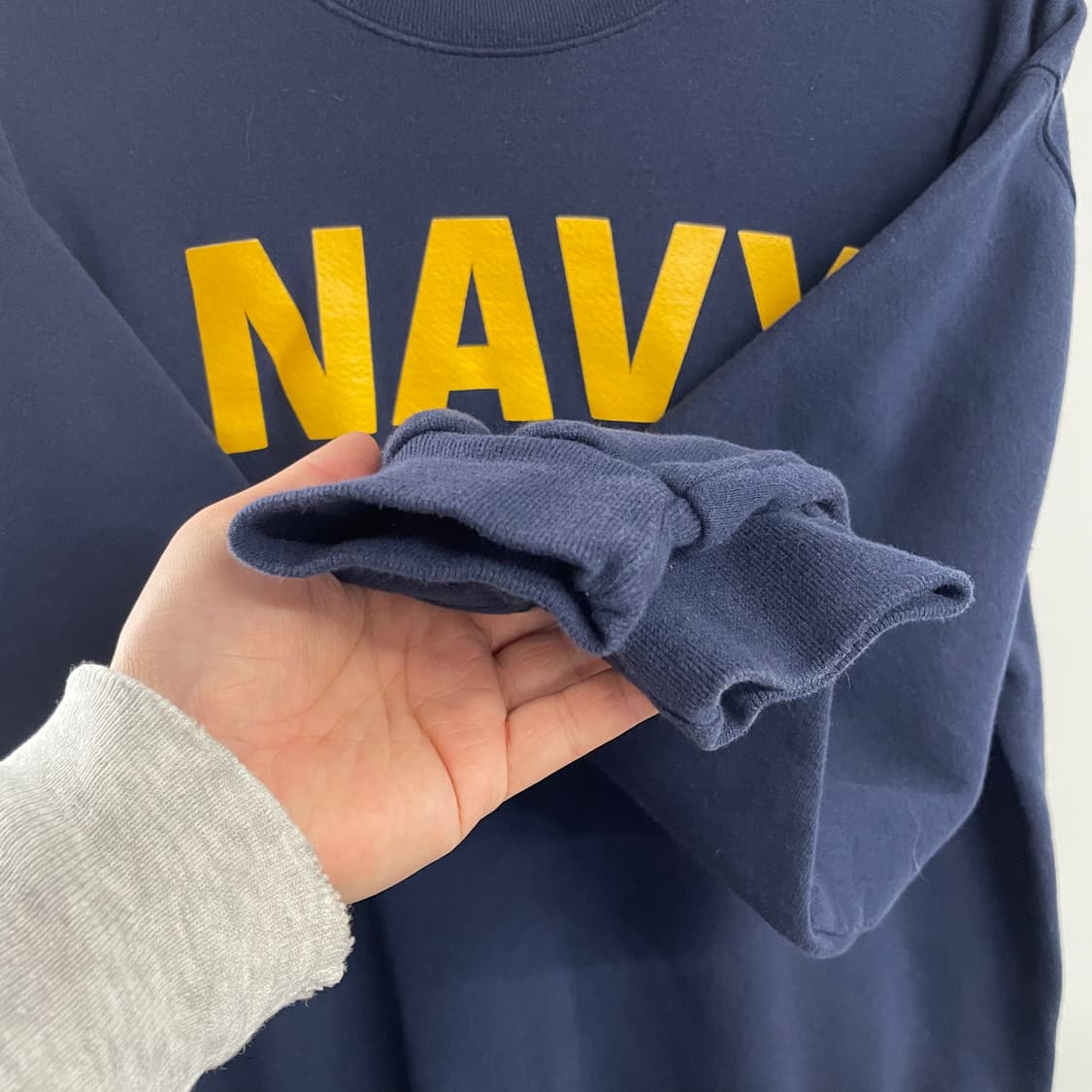 미해군 네이비 스웻셔츠 상품이미지5