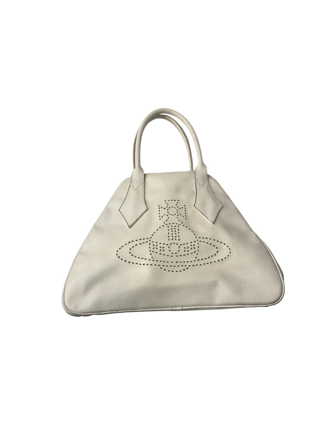 비비안웨스트우드 orb화이트 펀칭 야스민백 상품이미지1