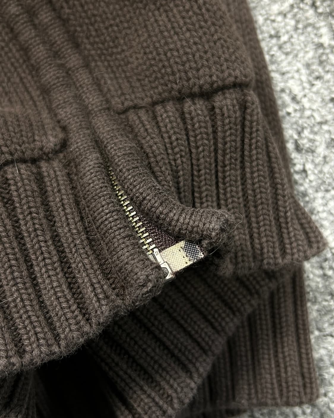 폴로 랄프로렌 브라운 니트 후드집업  상품이미지7