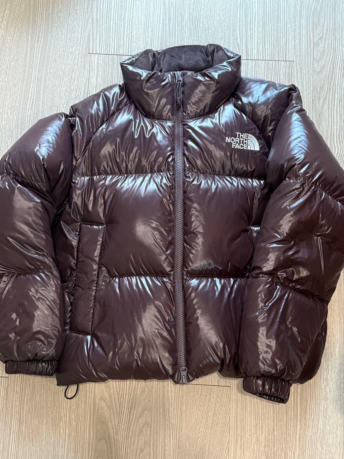 노스페이스 화이트라벨 패딩 브라운S 상품이미지2