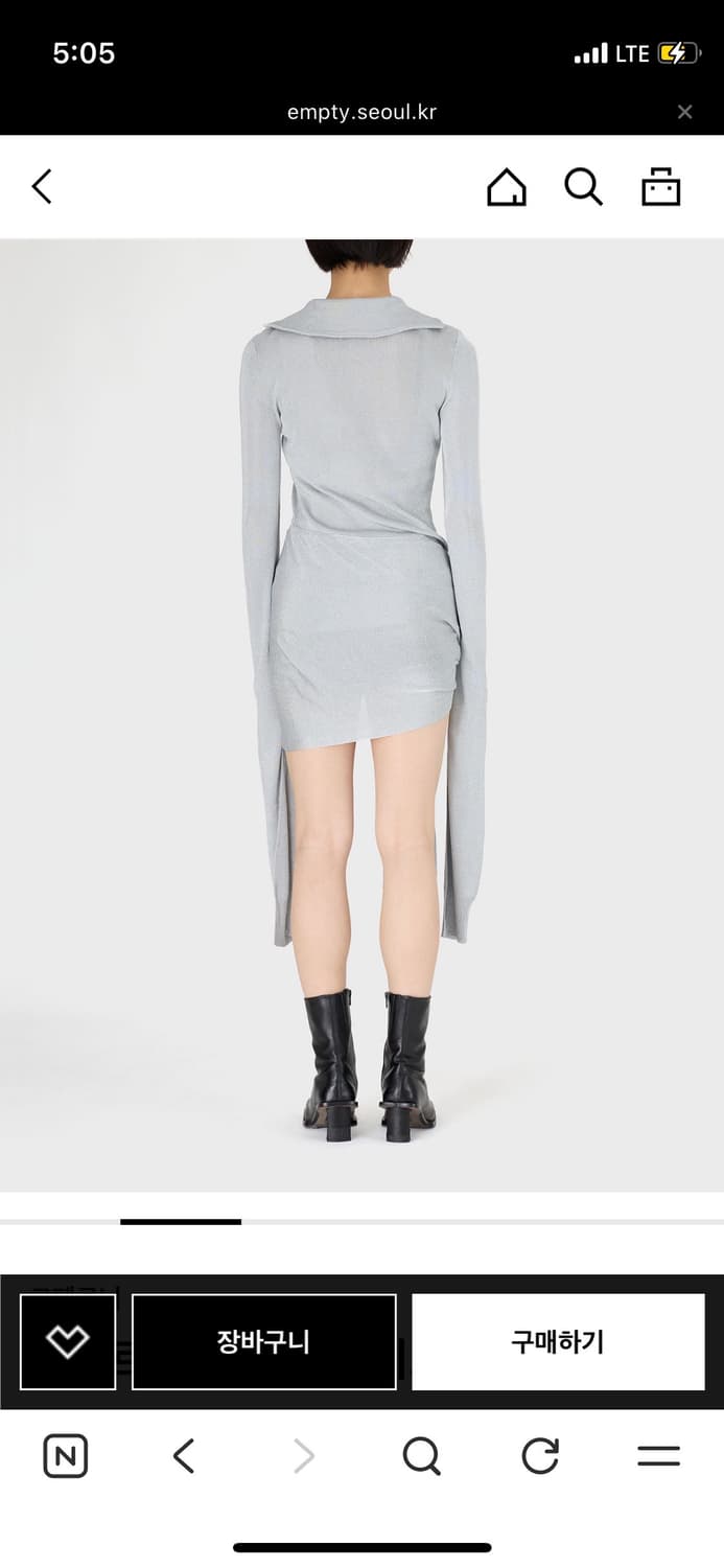 코페르니 실버 드레스 상품이미지2