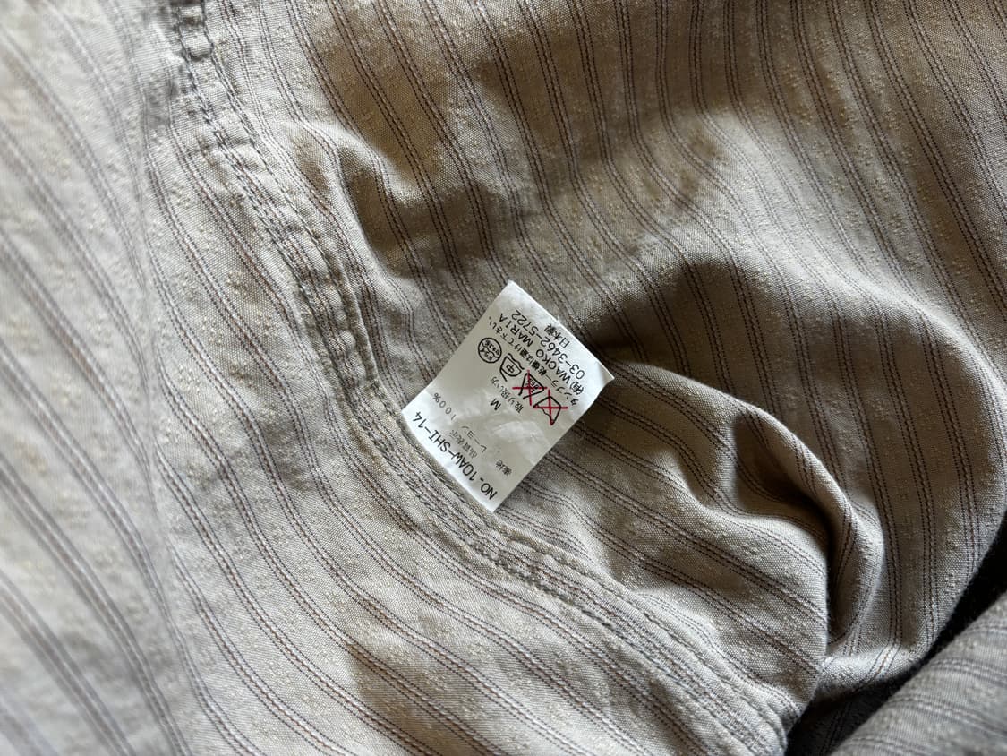 Wacko Maria 와코마리아 스트라이프 셔츠 상품이미지4