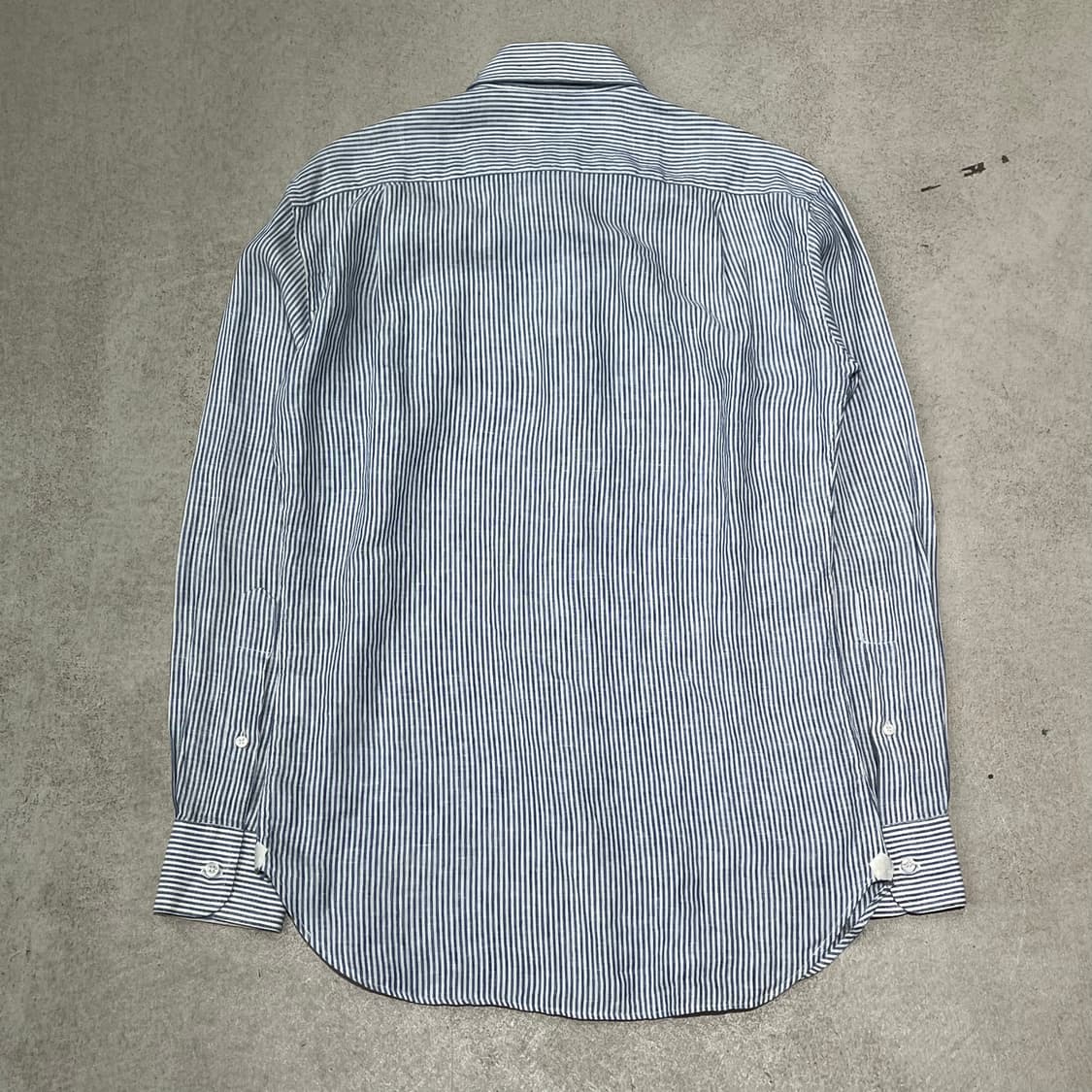 로로피아나 스트라이프 린넨셔츠+명품감정서 s10671 상품이미지2