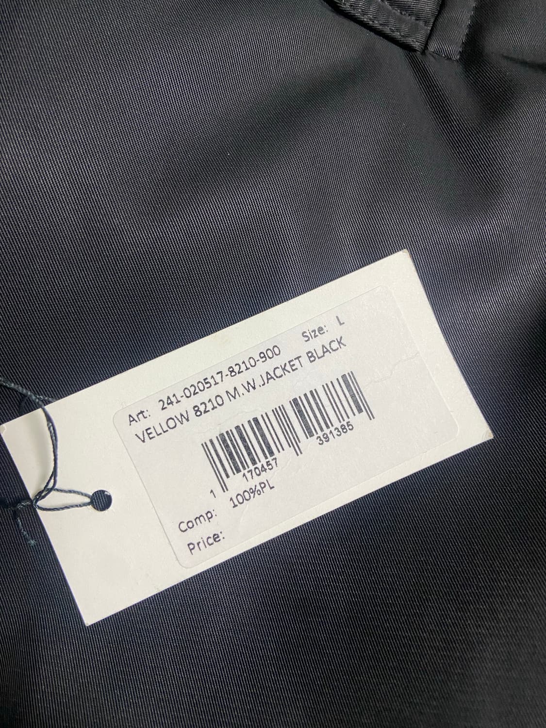 [L] 24SS 드리스 반 노튼 백지퍼 봄버 블랙 상품이미지7