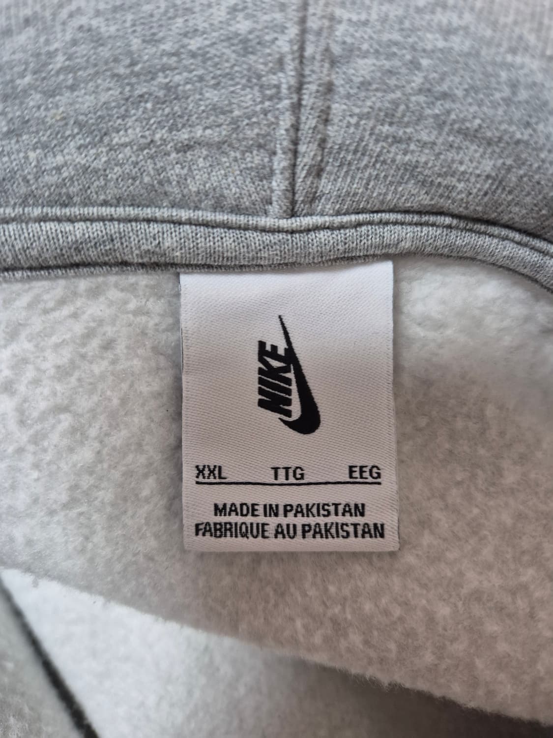 나이키 NRG 솔로 스우시 풀 집업 후드 다크 그레이 헤더 - US/EU 상품이미지2