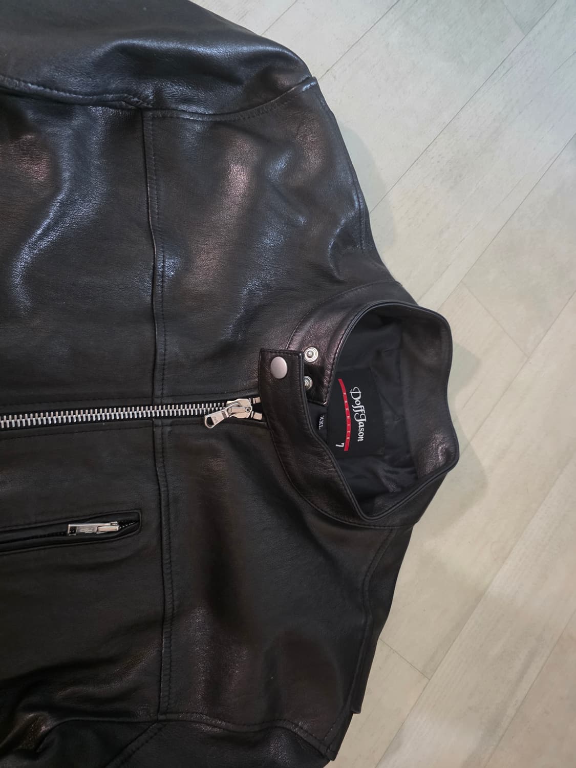 도프제이슨 프리미엄 베지터블 스탠드카라 램스킨 자켓 xxl 상품이미지4