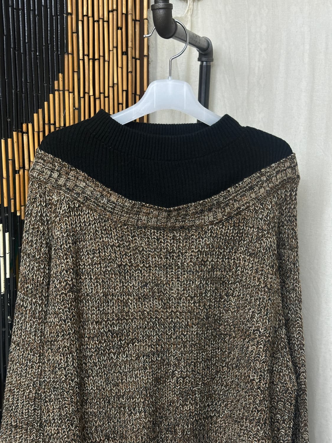 cappy layered knit 상품이미지2