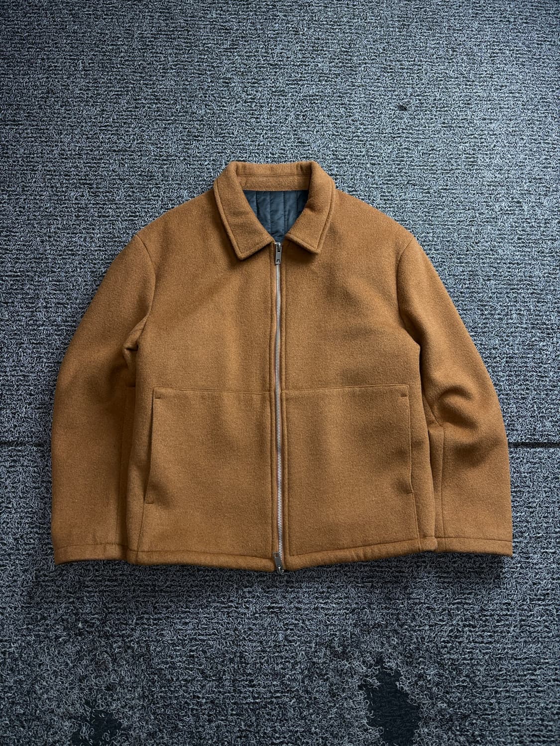 라퍼지스토어 투웨이 울 미니멀 해링턴 자켓 3079 상품이미지2