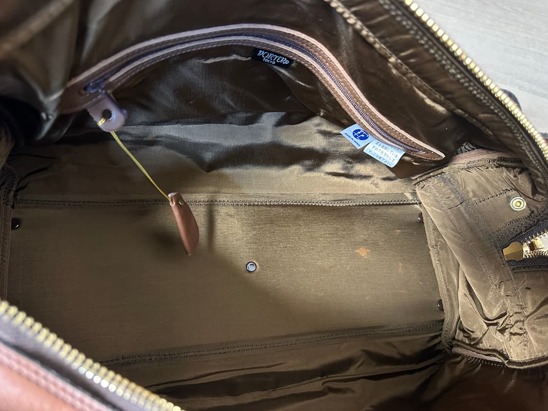 요시다포터 Baron 보스턴백 브라운 상품이미지5