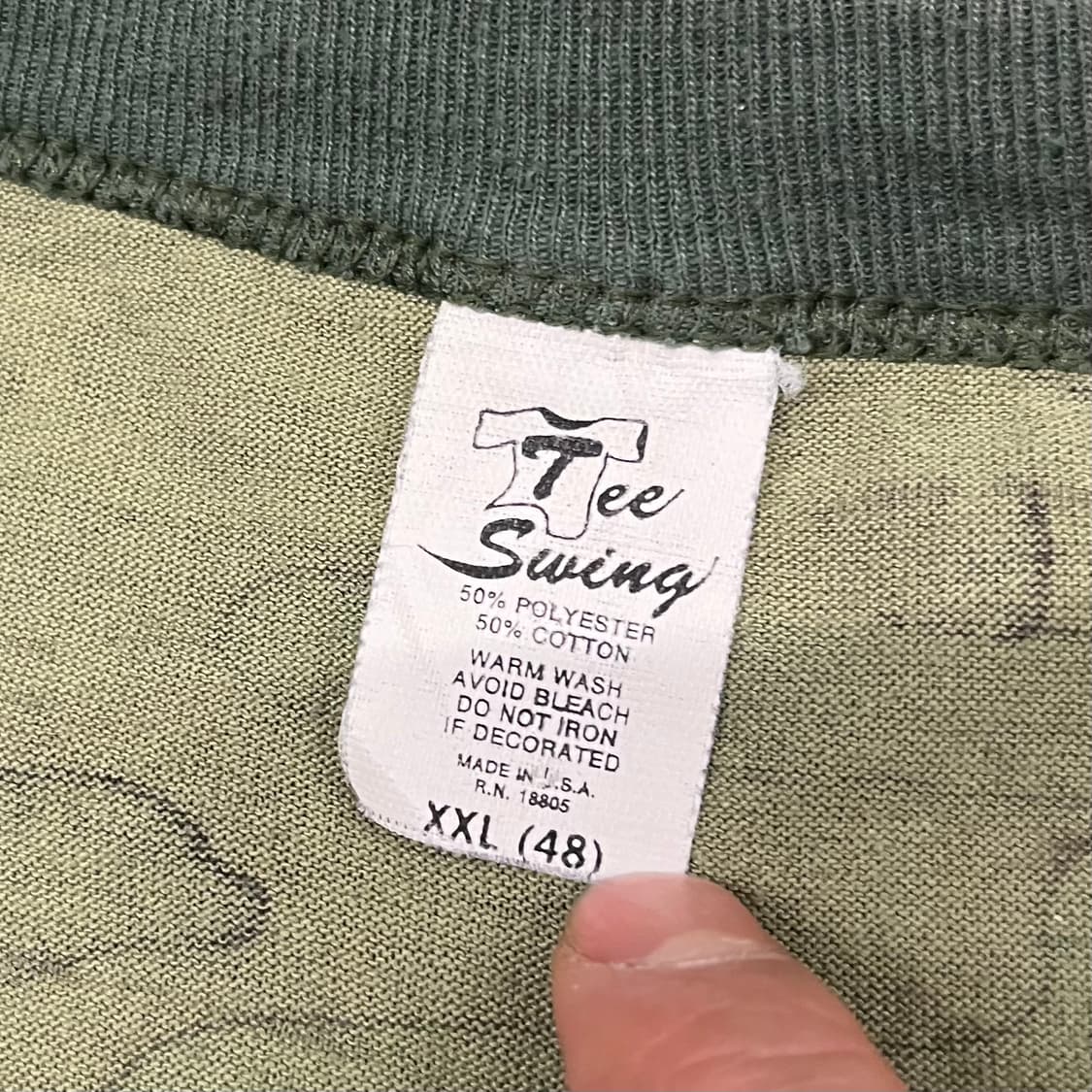 80s 빈티지 우드랜드 롱슬리브 (105-110) 상품이미지6