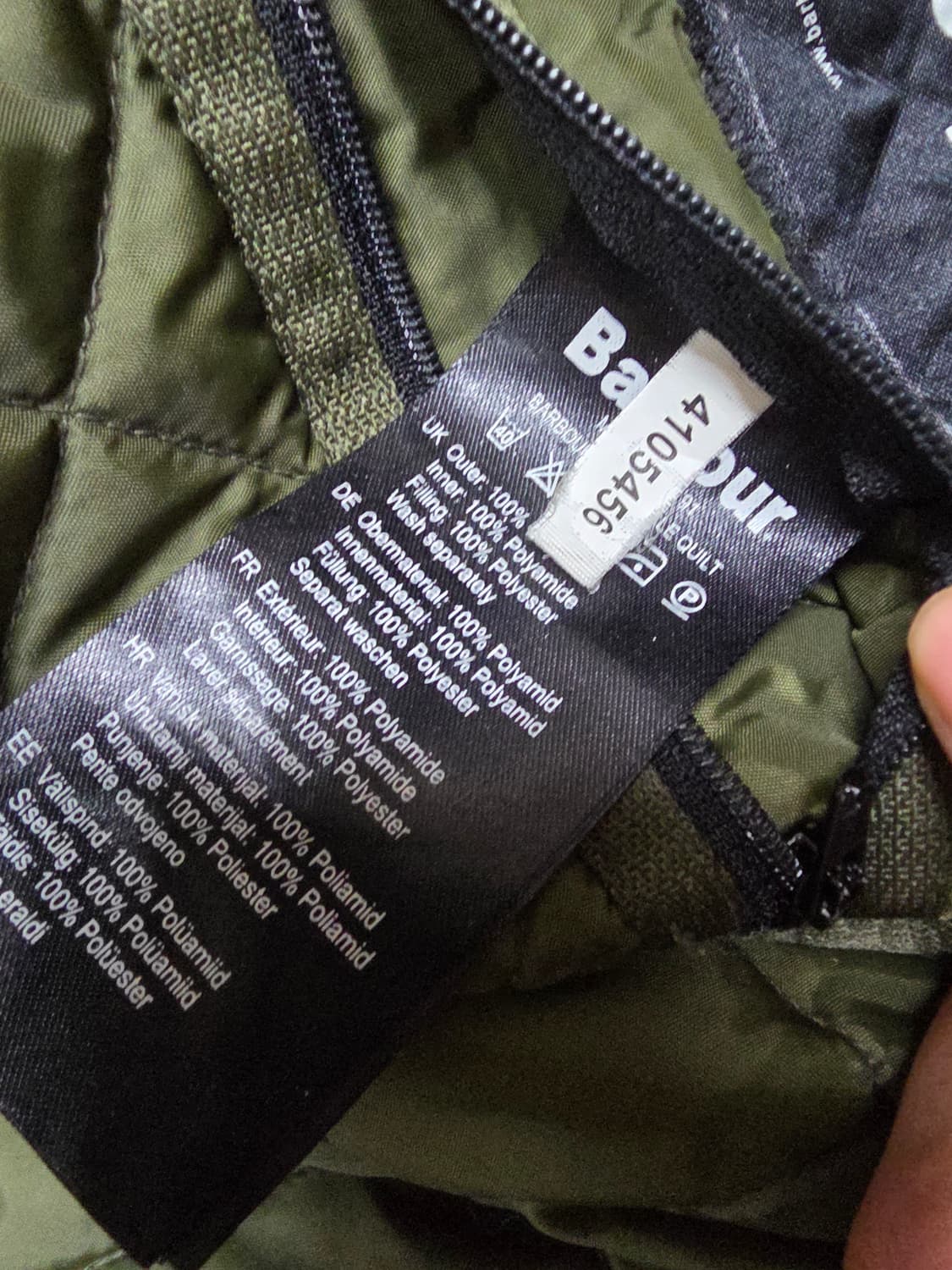 바버퀄팅 자켓 상품이미지7