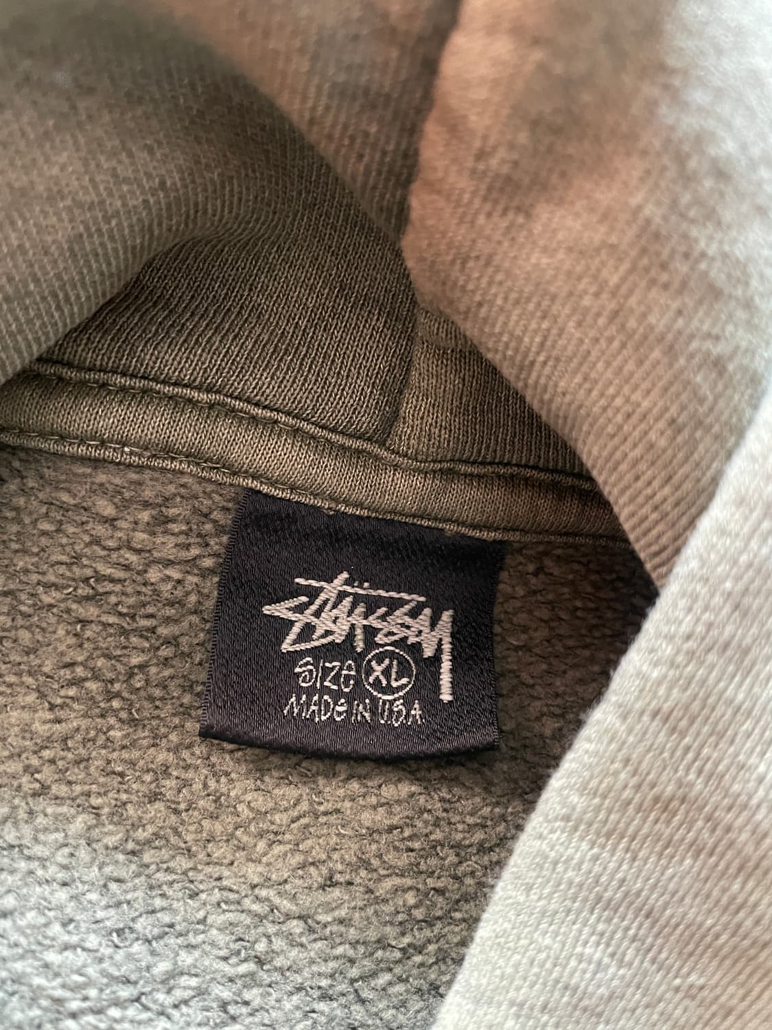 스투시 아워레가시 워크샵 피그먼트 다잉 후드티 XL 상품이미지5