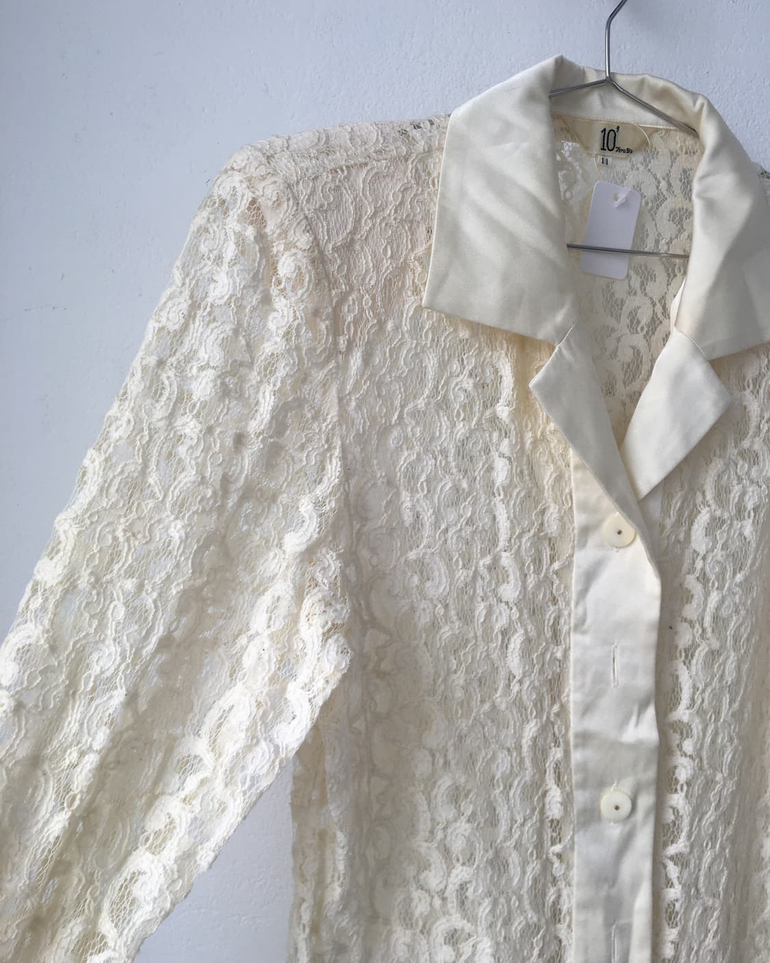 Ornament pattern see through jacket 상품이미지4