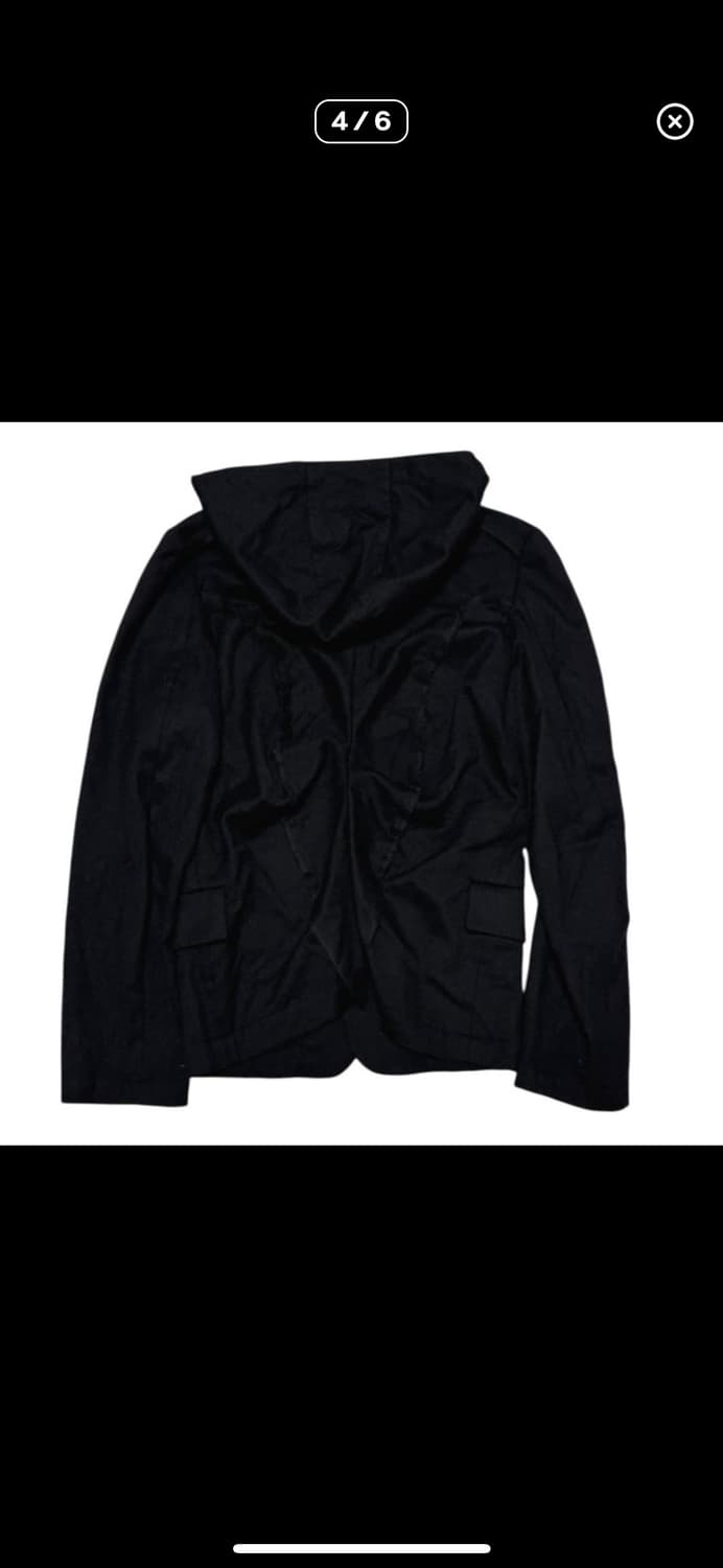 꼼데가르송 블랙 후드 자켓 상품이미지4